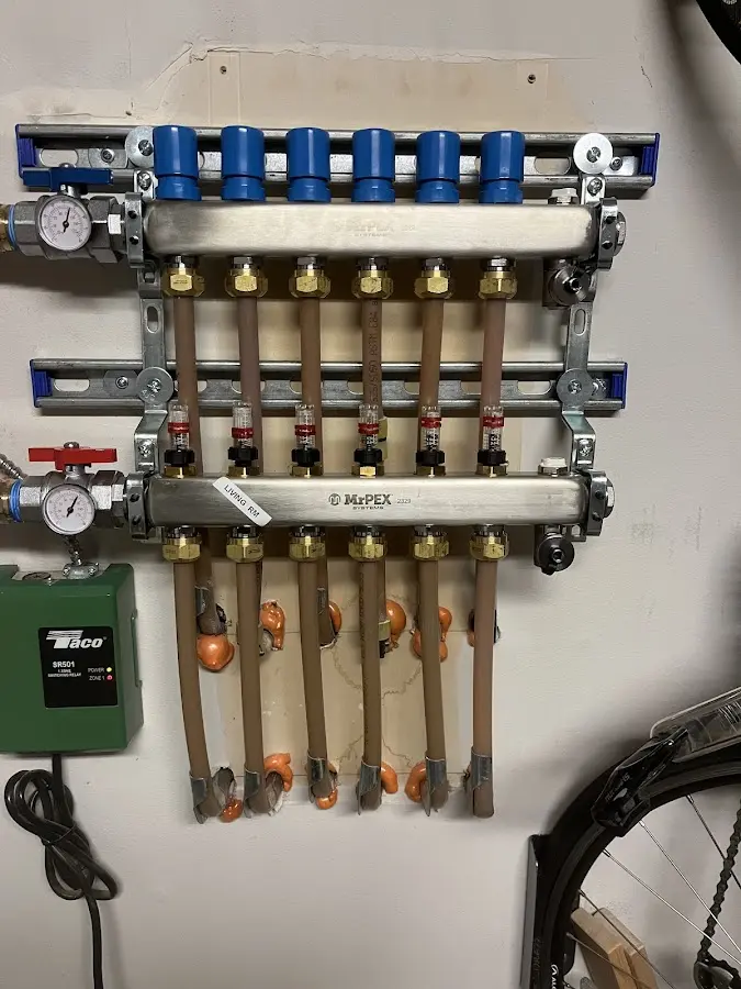 Plumber performing Gas Leak Detection at a residential property in Ewa Gentry